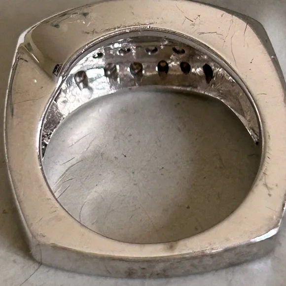 TODAY ONLY🎉❤️BELLE ETOILE PIROUETTE RING 💍 SZ 7 EUC - Picture 7 of 8